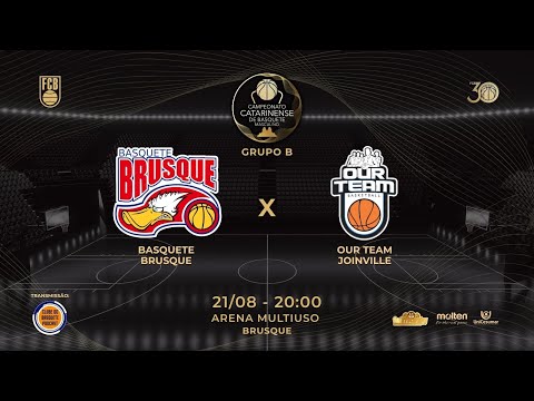 BRUSQUE BASQUETE  X OUR TEAM JOINVILLE | CAMPEONATO CATARINENSE MASCULINO DE BASQUETE 2025