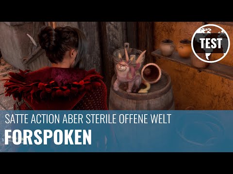 Forspoken im PS5-Test: Satte Action aber statische Welt (4K, Raytracing-Modus, German)