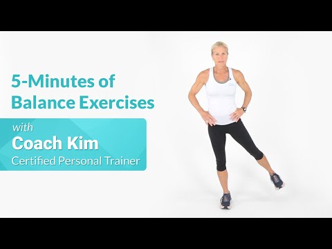 5-Minutes of Balance Exercises You Can Do Anywhere