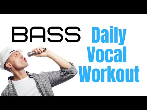 🎤 BASS Daily Singing Exercises – Strengthen & Expand Your Deep, Powerful Voice! 🎶