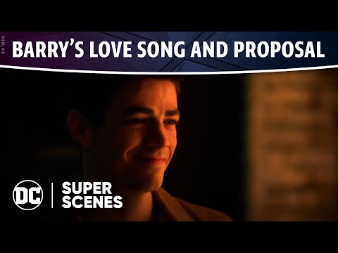 The Flash - Barry's Love Song and Proposal | Super Scenes | DC