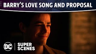 The Flash - Barry's Love Song and Proposal | Super Scenes | DC