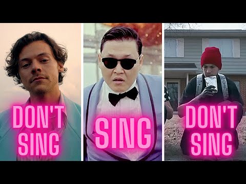 Sing & Don't Sing (Music Challange)
