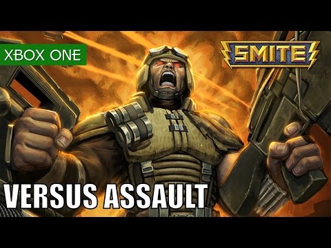 SMITE Gameplay Xbox One Assault Versus as Ares - No true damage dealers makes for a very long game