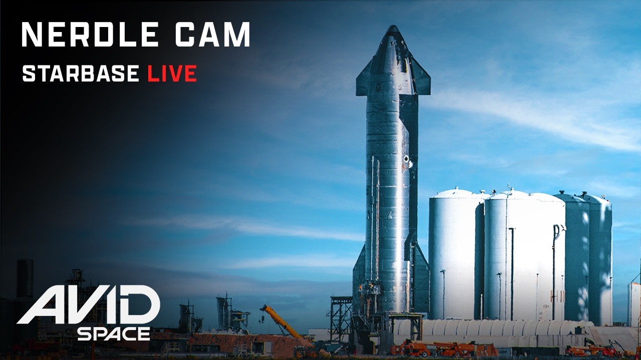 Live webcam view of Starship Integration Towers Cam