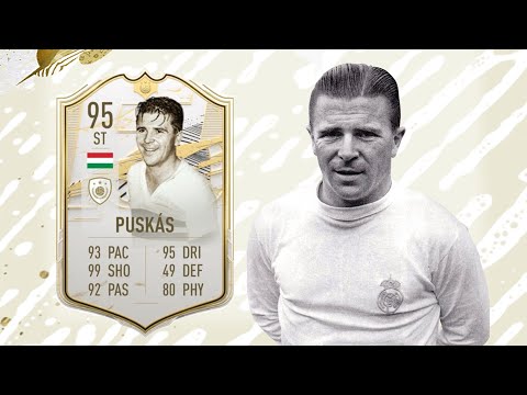 95 PRIME ICON MOMENTS FERENC PUSKAS! THE FINESSE KING!!! | FIFA 21 ULTIMATE TEAM