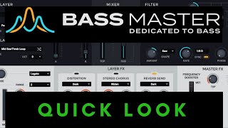 Video thumbnail for Bass Master Synth From Loopmasters Quick Review by Warrior Sound - Unders