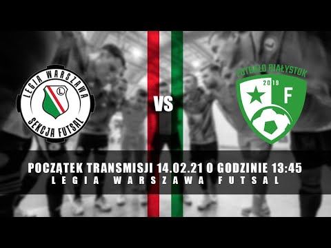 1 liga futsalu Legia Futsal Warszawa vs Futbalo Białystok