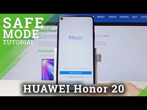 How to Enter Safe Mode in HUAWEI Honor 20 - Exit Honor Safe Mode