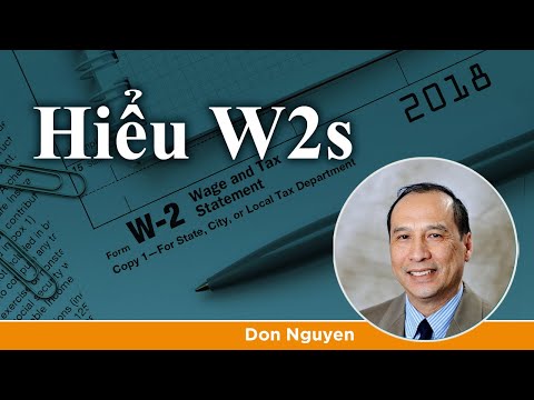 Mẫu W-2: Tiền lương từ người sử dụng lao động