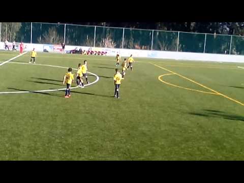 Primeiro golo fradelense no Complexo Desportivo de Fradelos - Avelino Reis