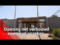 Zwembad De Schans is nèt helemaal verbouwd, maar dreigt niet open te mogen