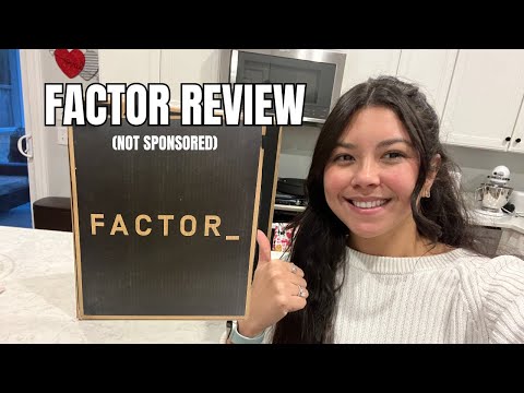 FACTOR REVIEW (not sponsored) | EATING FACTOR FOR A WEEK | HONEST REVIEW