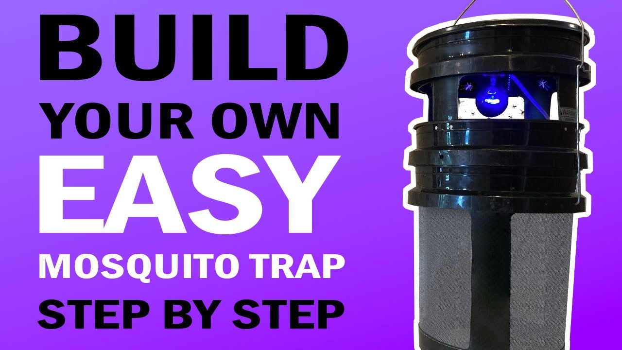 Build a DIY 5-Gallon Bucket Mosquito Trap for Under $40