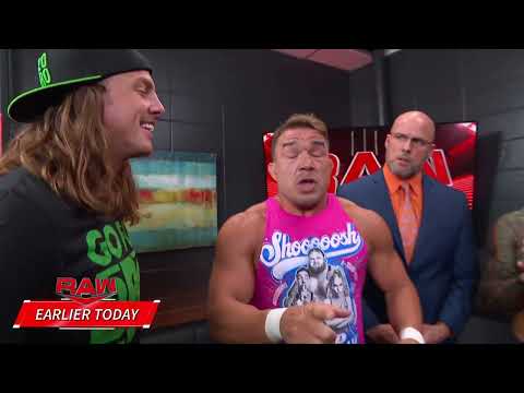 Chad Gable Ricochet Tommoso Ciampa & Matt Riddle Entrance – WWE Raw 8/7/23