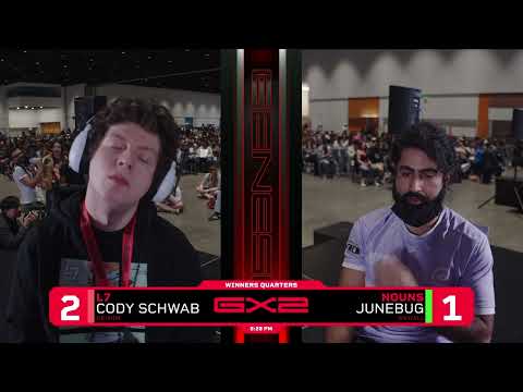 L7 | Cody Schwab (Fox) vs Nouns | Junebug (Donkey Kong) - Winners Quarters - MELEE SINGLES | GX2