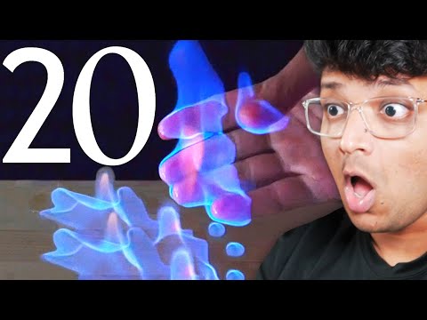 20 AMAZING SCIENCE EXPERIMENTS!
