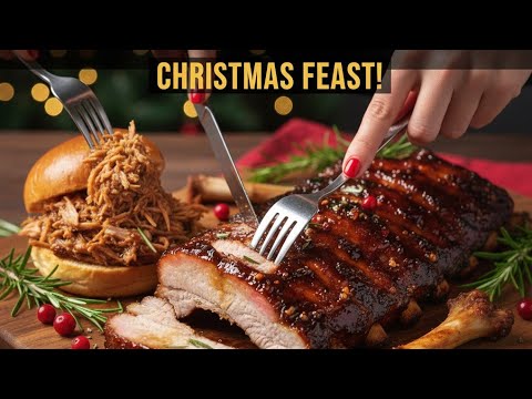 Fall-Off-the-Bone Ribs for Christmas! Easy Holiday Pork Ribs Recipe