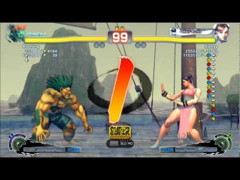 SSF4AE Rohling (Blanka) vs Djoxyy (Chun-Li) - Ranked match