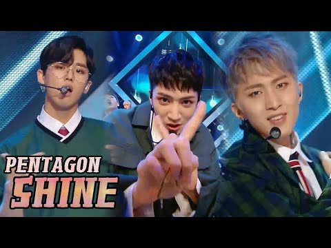 [Comeback Stage] PENTAGON - Shine, 펜타곤 - 빛나리 Show Music core 20180407
