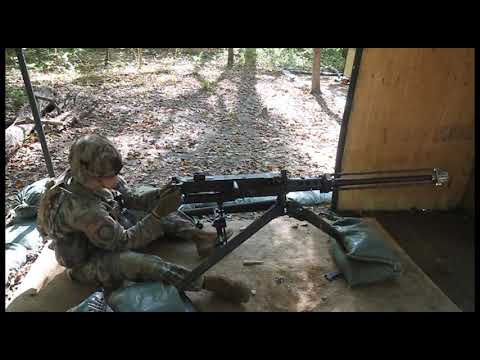 Weapons Lane 8 - M2 Machine gun - EIB Instruction