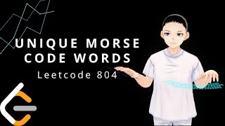 YouTube video 'Leetcode 804 - Unique Morse Code Words (JAVA, Solution Explain!)'
