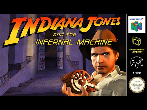 Indiana Jones And The Infernal Machine (N64) [All Treasures Playthrough]