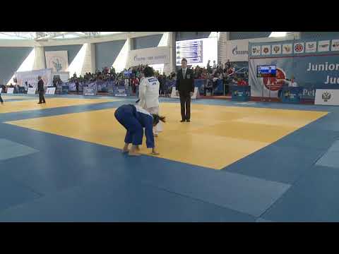48 kg Umekita M Mosdier A 16 04 2016 Т4 Кубок Европы среди юниоров и юниорок, Санкт Петербург 2016