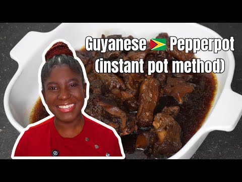 My First Time Making Guyanese 🇬🇾 Pepperpot- Using An Instant Pot!