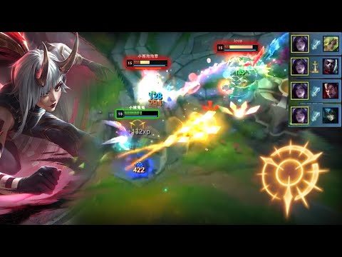 This Kai'sa Mechanic is a KILLING SAVAGE " 1 Kills per Min " Engsub