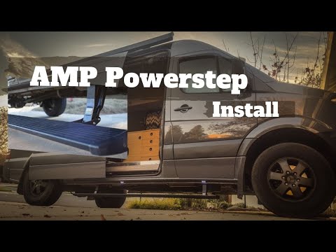 Motorized Step Install - DIY Sprinter Camper Van