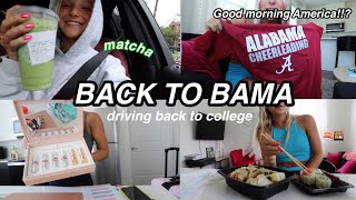 BACK TO BAMA | driving back to college, unpacking + HUGE GILLY HICKS HAUL