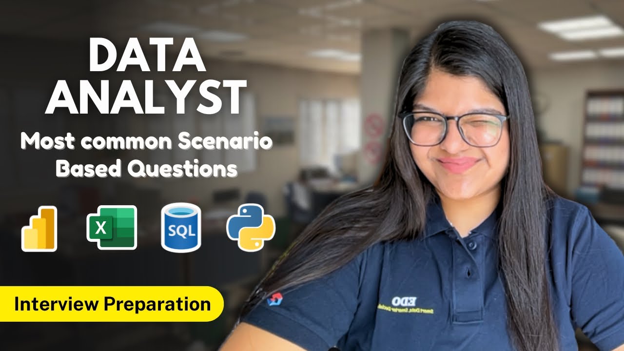 Most Asked Scenario-Based Questions in Data Analyst Interviews (With Answers and Explanations)