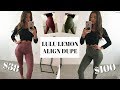 LULU LEMON ALIGN DUPE TRY ON SHELBEE SHERWOOD IT S CAMELTOE