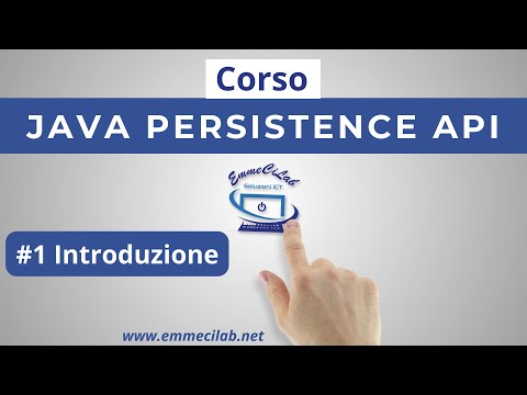 CORSO JAVA JPA #1 | Introduzione