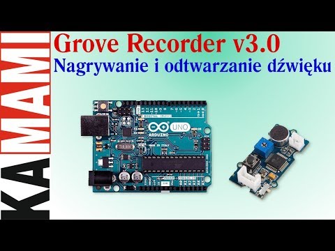 Grove Recorder v3.0 - moduł pozwalający na nagrywanie oraz odtwarzanie dźwięków