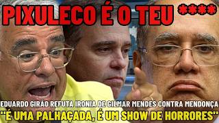SENADOR REFUTA GILMAR MENDES E REBATE IRONIA CONTRA ANDRÉ MENDONÇA ONDE O MINISTRO FOI CHAMADO DE PI