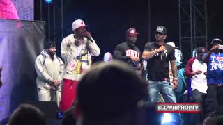 DIPSET "SALUTE" LIVE @ PAID DUES 2012 : BLOWHIPHOPTV.COM