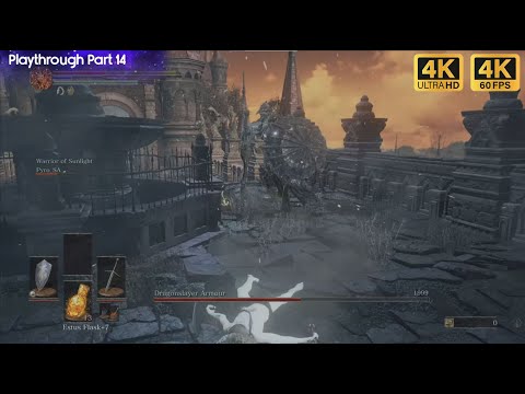 Dark Souls 3 | Playthrough Part 14 | Deprived Class | PS5 | 4K HDR