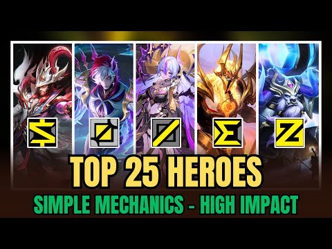 Best Easy Heroes to Rank Up Fast in Mobile Legends – Simple Mechanics, High Impact