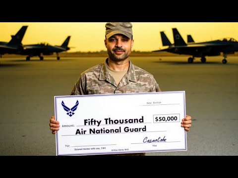 Breaking Down Air National Guard Pay & $50K Bonus