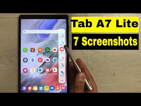Samsung Tab A7 Lite: 7 Ways to Take Screenshots for Beginners