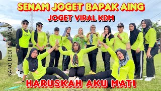 Download lagu JOGET VIRAL KDM (Kang Dedi Mulyadi) | HARUSKAH AKU MATI | SENAM KREASI Irna Chendani mp3