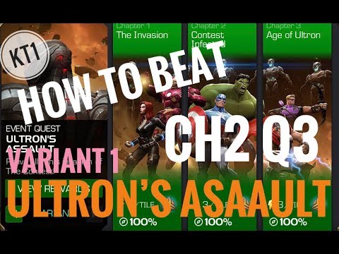 How To Beat Ultron’s Assault - Variant 1 Ch2 Q3