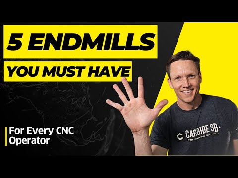 5 Essential End Mills for Every CNC Owner