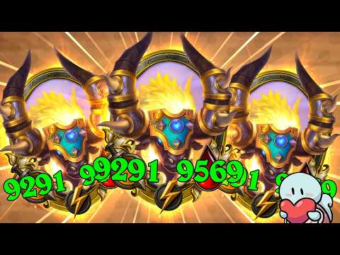 Triple Golden 10K/10K Niuzao! | Hearthstone Battlegrounds