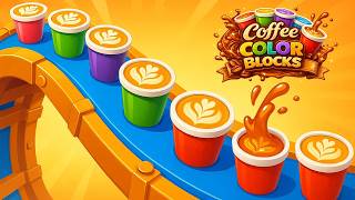 Unwind with Coffee Color Blocks: The Ultimate Relaxing Puzzle Game