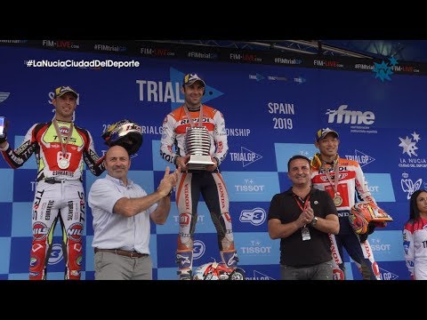 Toni Bou completa un Mundial de Trial “perfecto” en La Nucía