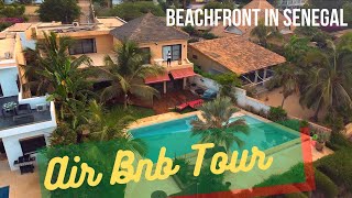 Luxury Beach Front Airbnb in Saly, Senegal | 5BR 5BR Property in Africa| Drone, Chef, & Music