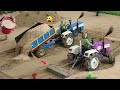 Diy Mini Tractor Trolley Soil Unload In Mud Farm Science Project Weldux